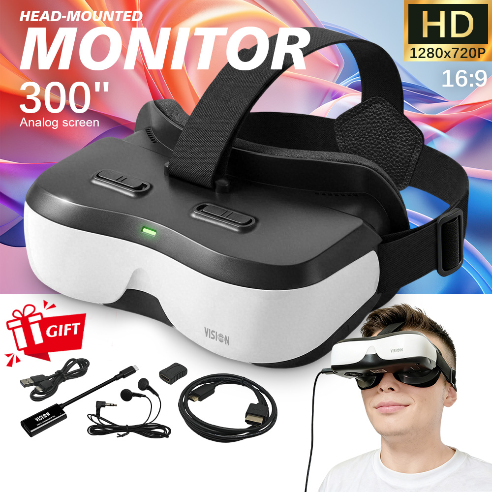 Pc Gaming Simulator - Display Portatile da Testa HDMI Type-C,