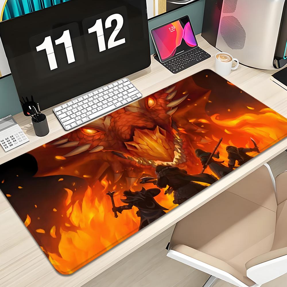 Pc Gaming Dragon - Tappetino per mouse Game D-Dungeons D-Dragons