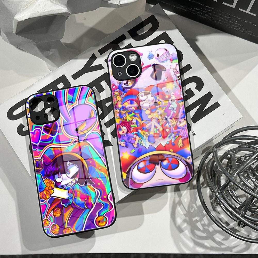 Pc Case Tempered Glass - Cover per iPhone in vetro temperato