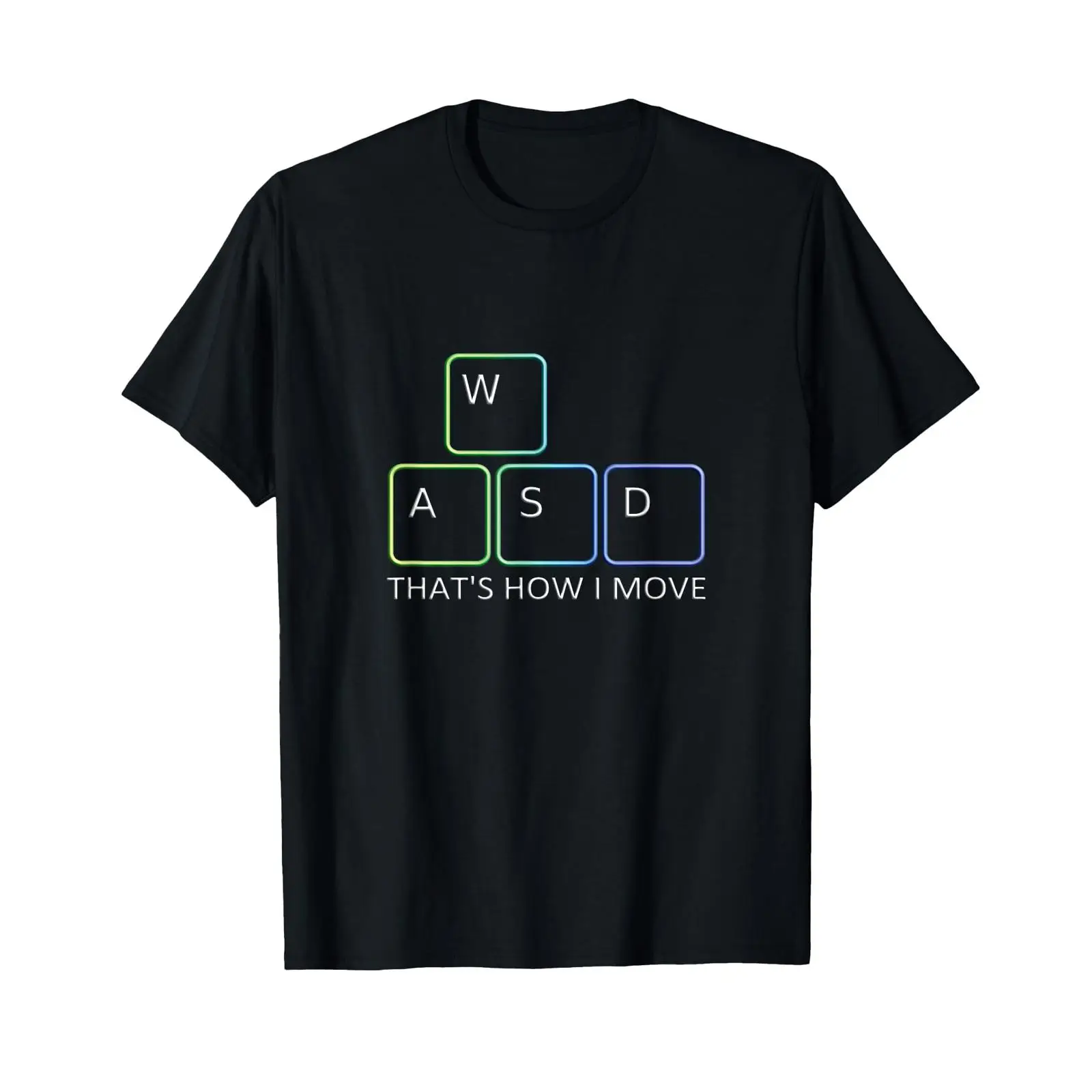 Pc Gaming Icon - T-shirt da gaming WASD con design