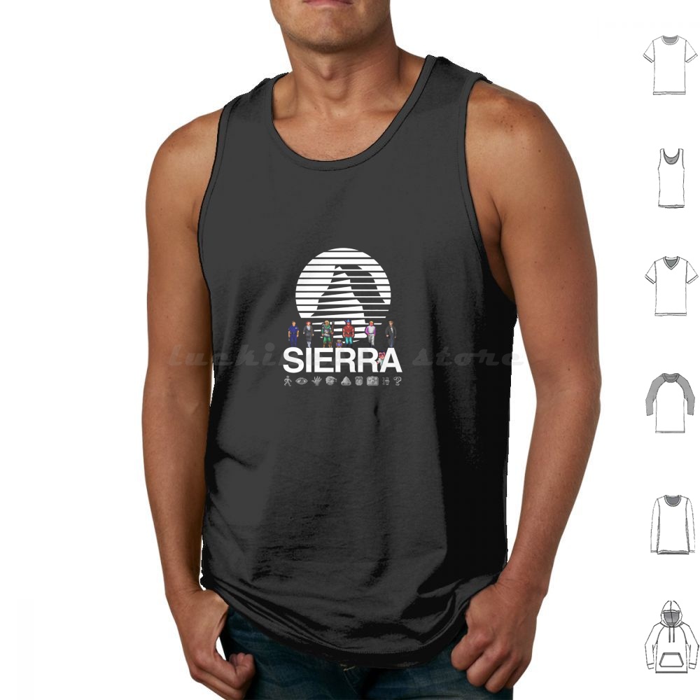 Pc Gaming Icon - Logo Sierra Online (Bianco)-Gaming Heroes And