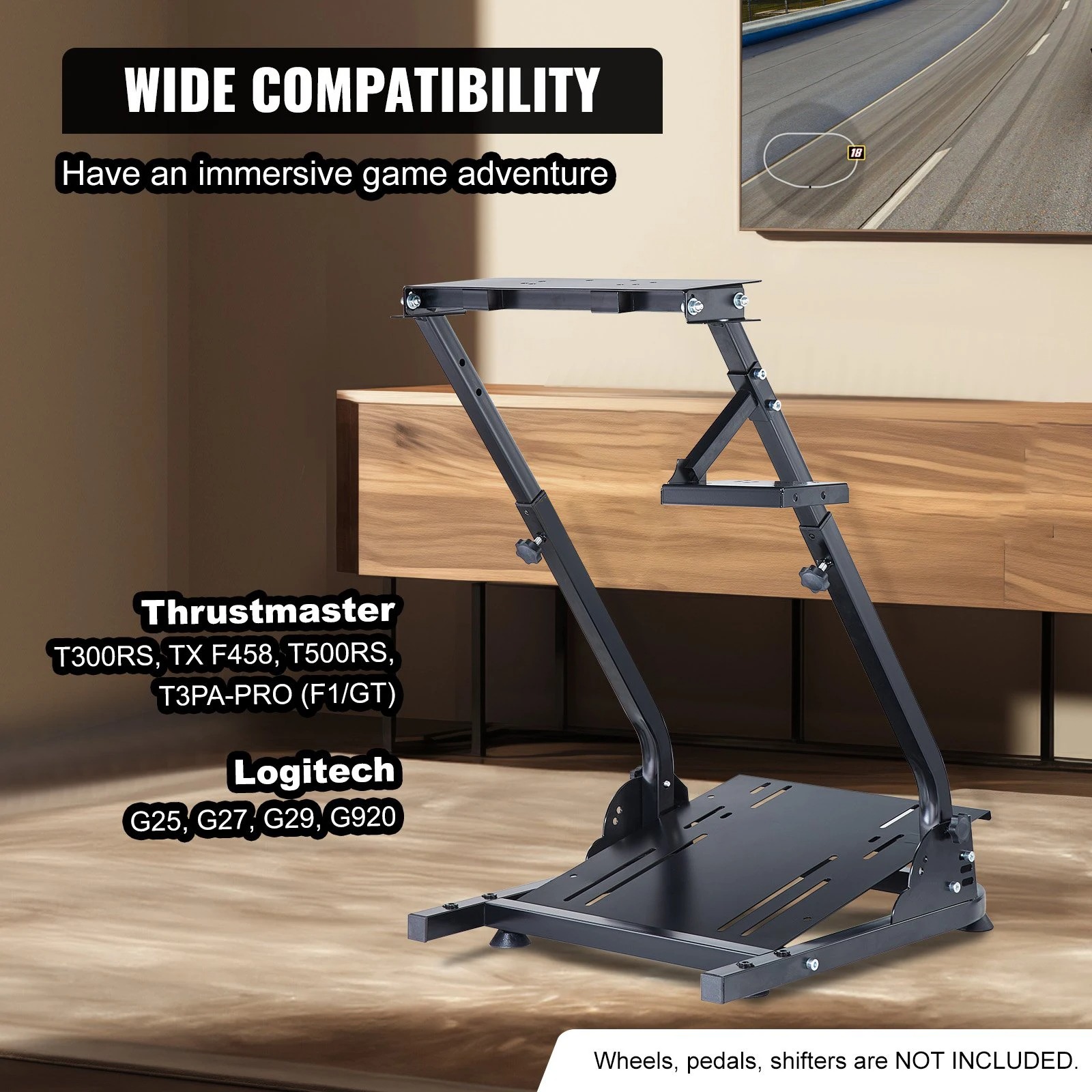 Pc Gaming Simulator - Supporto per Volante da Corsa SIHAO