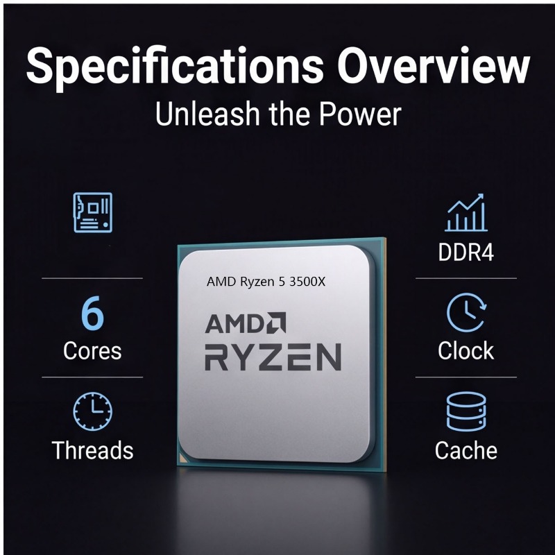 Processore AMD Ryzen 5 3500X 3 - Pc Gaming Mid Range recensione e prezzo