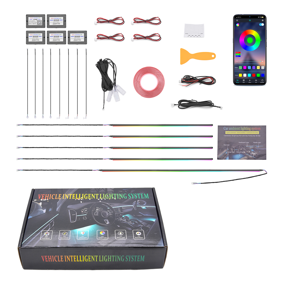 Kit Luci Ambientali per Auto 1 - Rgb Light Strip recensione e prezzo
