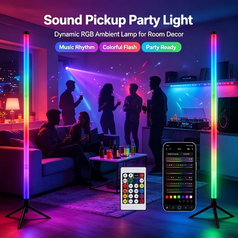 2 Pezzi Lampada da Terra RGB 1 - Rgb Light Strip recensione e prezzo
