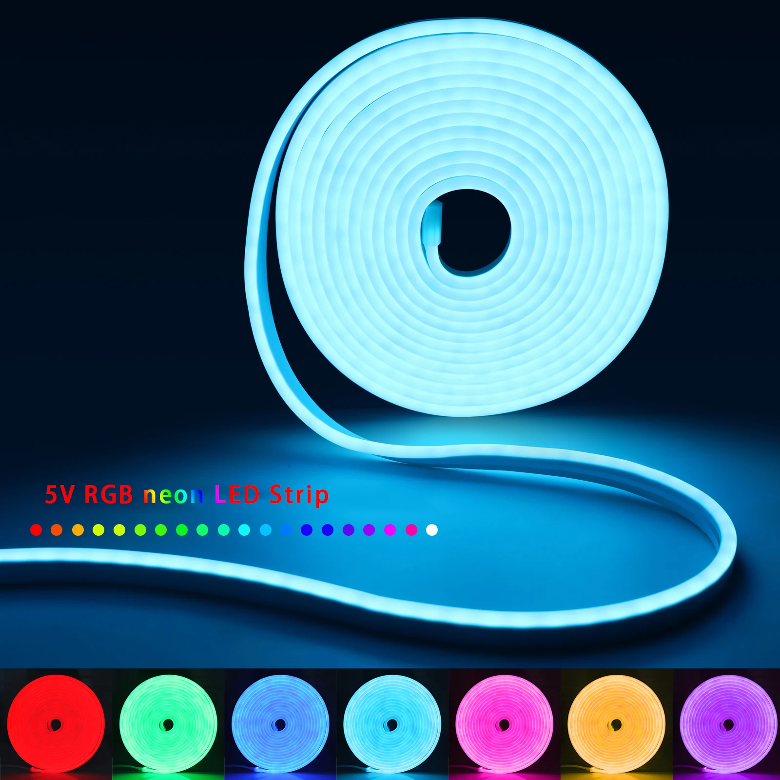 1-5m RGB LED Neon Strip Light  - Rgb Light Strip recensione e prezzo