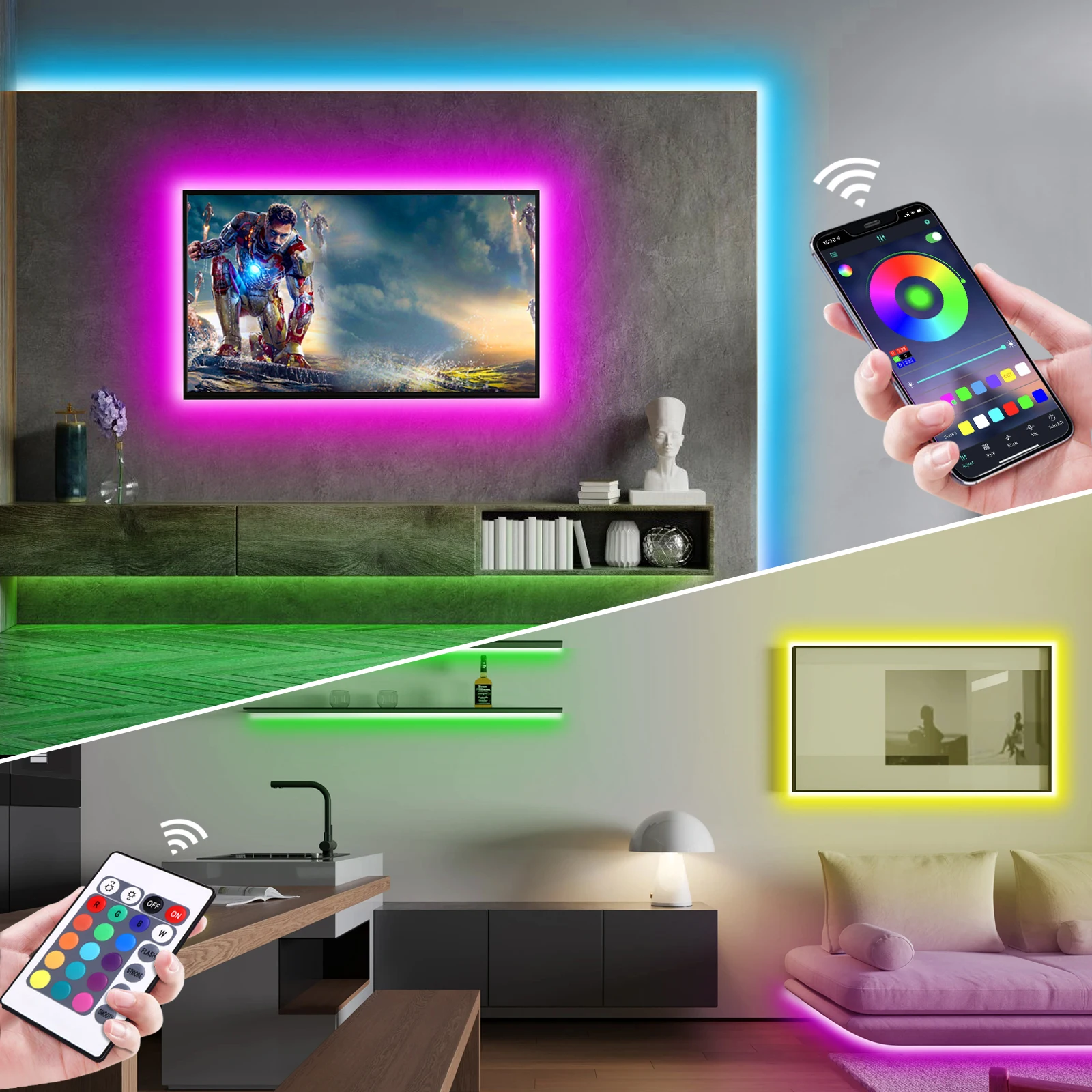 1-5m RGB LED Neon Strip Light  - Rgb Light Strip recensione e prezzo